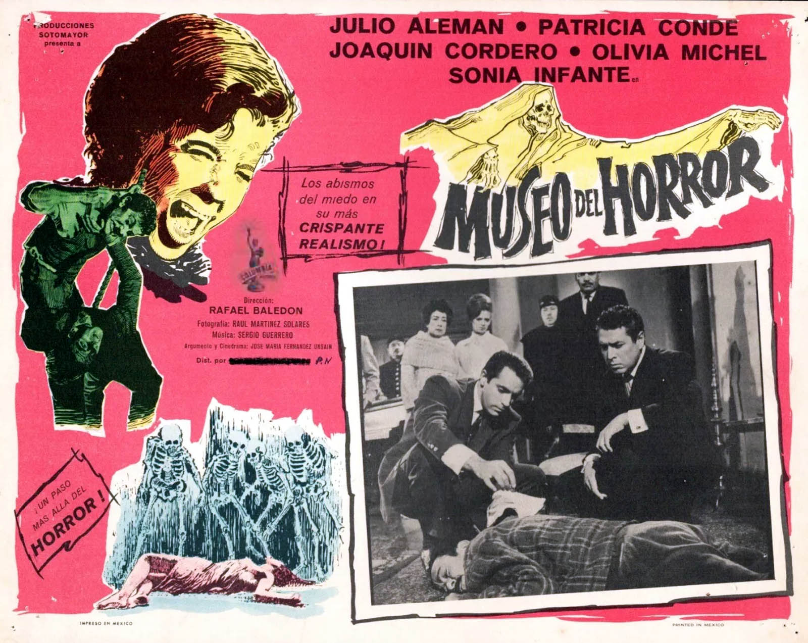 MUSEO DEL HORROR (1963) de Rafael Baledón, Cinefania